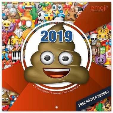 Emoji maandkalender 2019