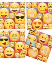52x emoji emoticon koelkast memo magneten 10274469