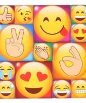 52x emoji emoticon koelkast memo magneten 10274471