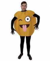 Tong emoticon kostuum voor volwassenen